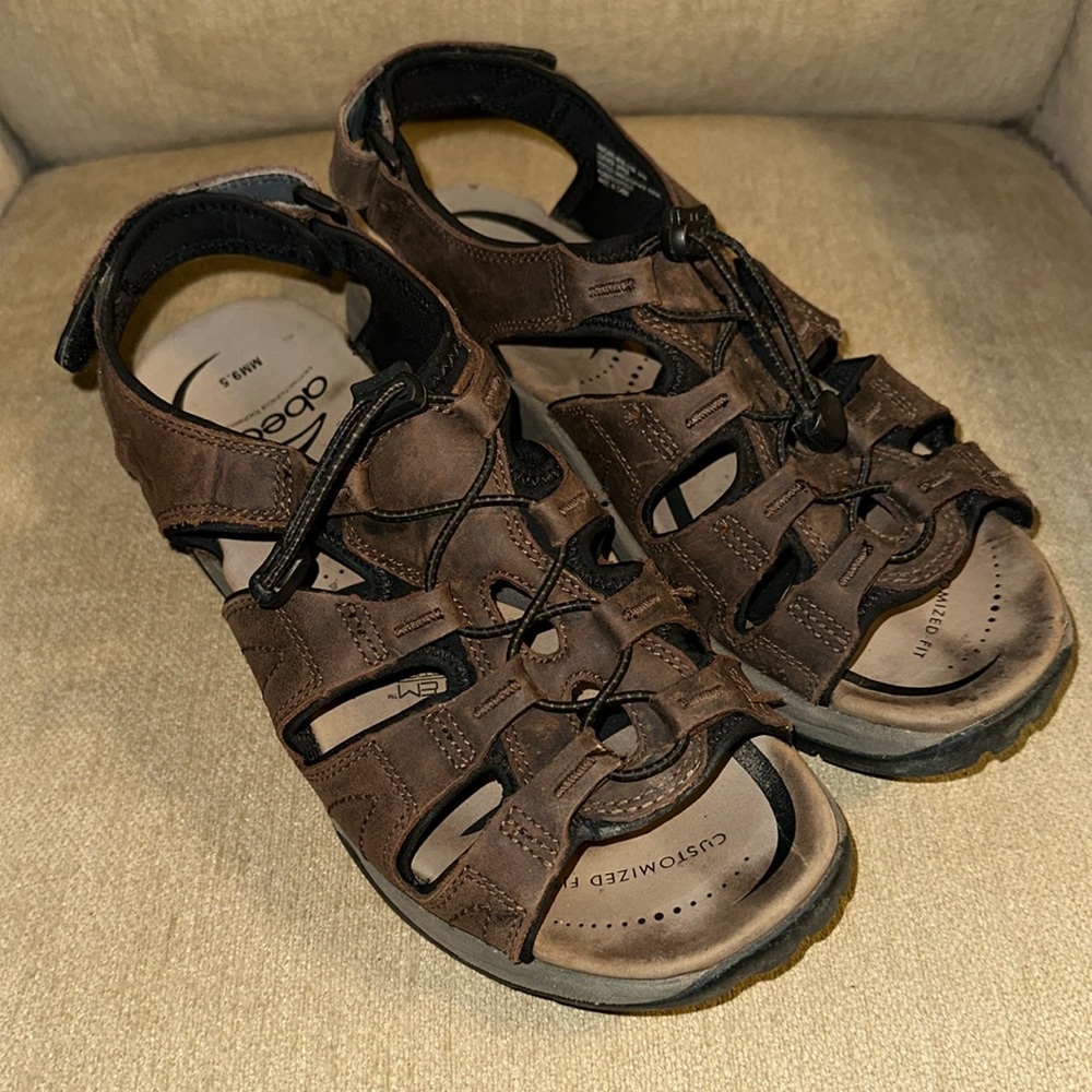 ABEO Mens Anacapa M 705 Leather Sandals Size 9.5